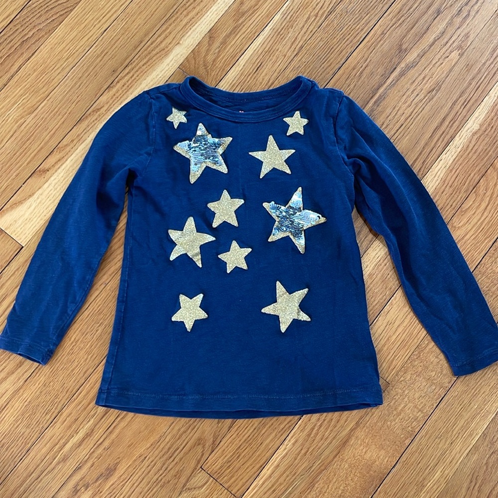 J Crew star long sleeve t-shirt size 4-5